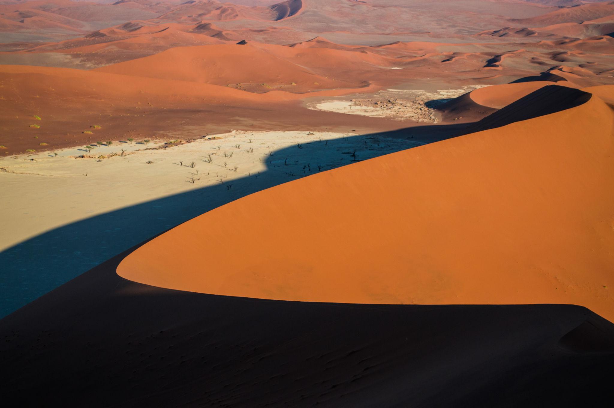 Sossusvlei red desert of Namibia